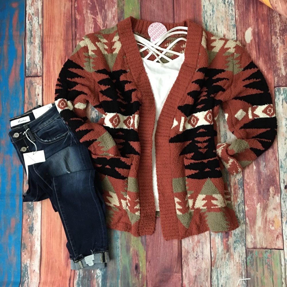 Aztec cardigan